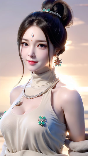 青瓦一寸碧蓝天